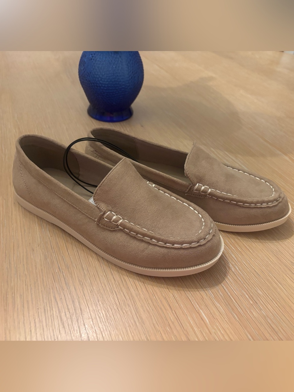 Crew Cuts - J Crew - Suede Penny Loafers in Tan - NWT - 4